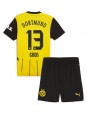 Borussia Dortmund Pascal Gross #13 Domácí dres pro děti 2024-25 Krátký Rukáv (+ trenýrky)